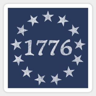 1776 Betsy Ross Flag Sticker